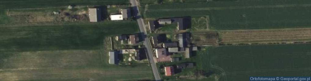 Zdjęcie satelitarne Rogów-Wieś ul.