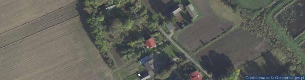 Zdjęcie satelitarne Rogów ul.