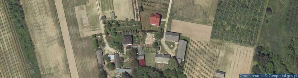 Zdjęcie satelitarne Rogów ul.