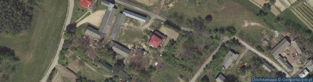 Zdjęcie satelitarne Rogów ul.