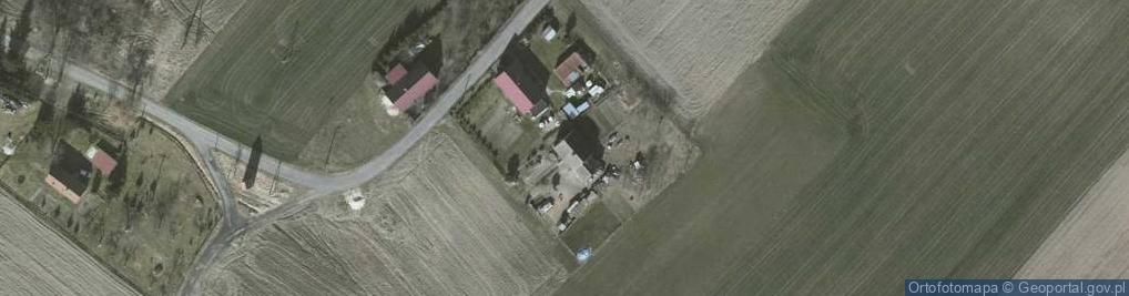 Zdjęcie satelitarne Rogów ul.