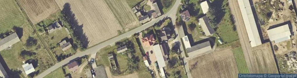 Zdjęcie satelitarne Rogów ul.