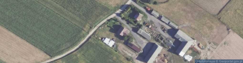Zdjęcie satelitarne Rogówek ul.