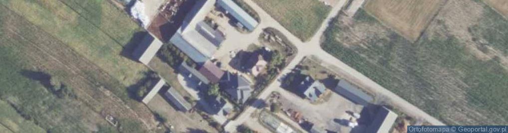 Zdjęcie satelitarne Rogówek ul.