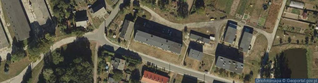 Zdjęcie satelitarne Rogóźno-Zamek ul.