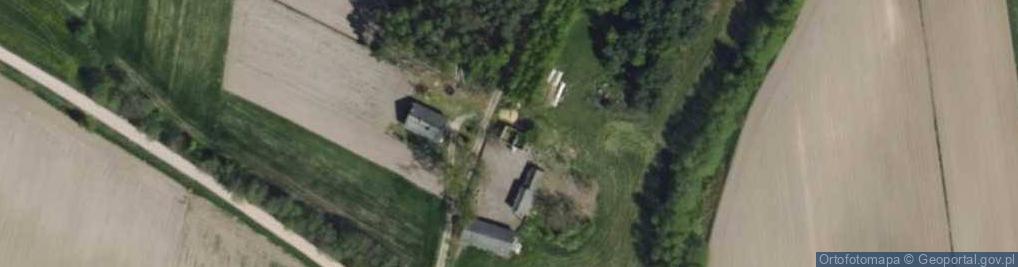 Zdjęcie satelitarne Rojków ul.