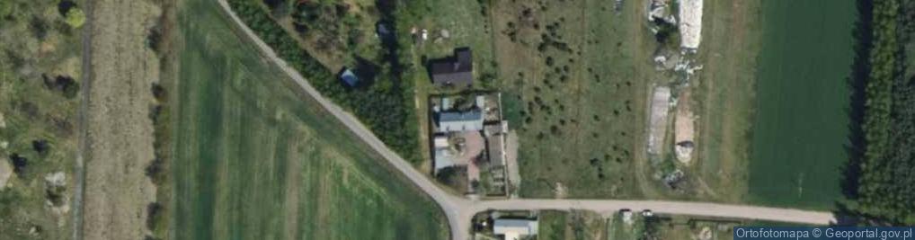 Zdjęcie satelitarne Rojków ul.