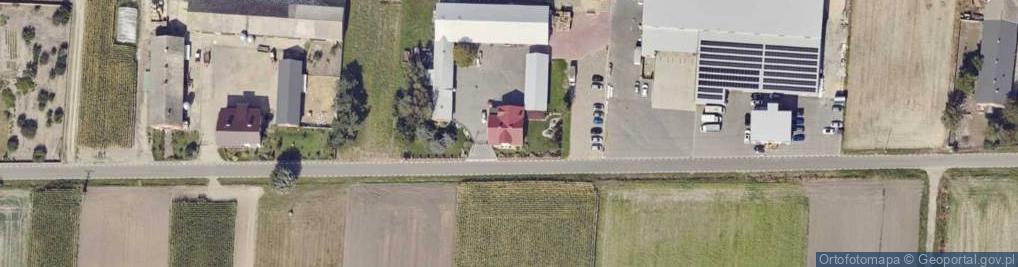 Zdjęcie satelitarne Romanki ul.