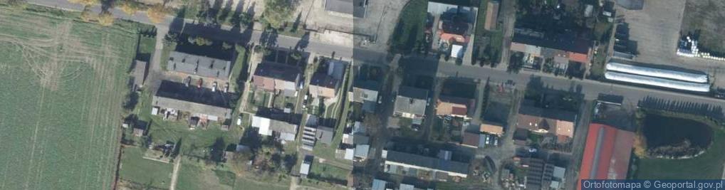 Zdjęcie satelitarne Roszkówko ul.