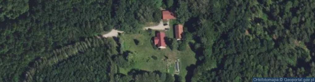 Zdjęcie satelitarne Różanka-Leśniczówka ul.