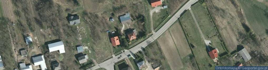 Zdjęcie satelitarne Rozbórz Długi ul.
