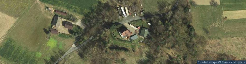 Zdjęcie satelitarne Rożnów ul.