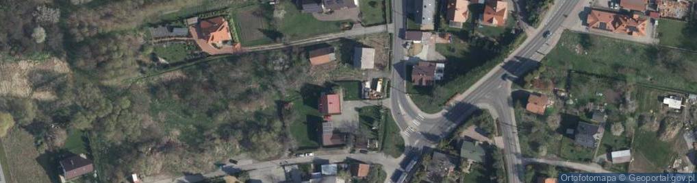 Zdjęcie satelitarne Rożnowa ul.