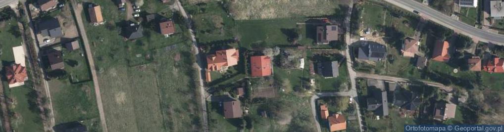 Zdjęcie satelitarne Rożnowa ul.