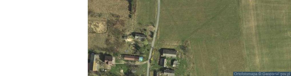 Zdjęcie satelitarne Roztoka-Brzeziny ul.