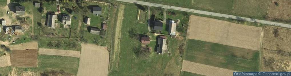 Zdjęcie satelitarne Roztoka-Brzeziny ul.