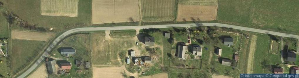 Zdjęcie satelitarne Roztoka-Brzeziny ul.