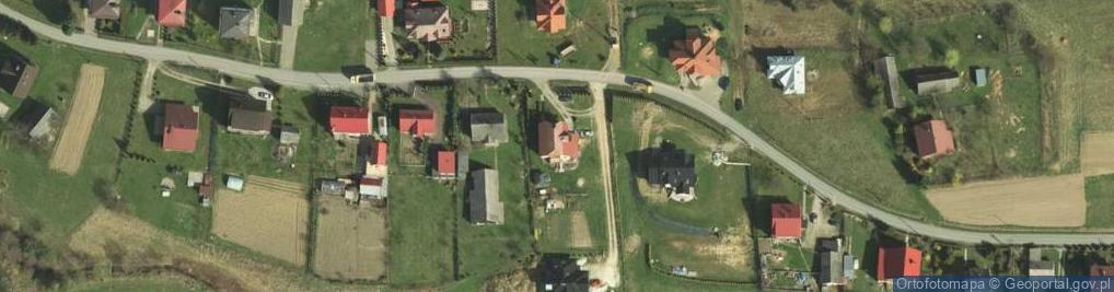 Zdjęcie satelitarne Roztoka-Brzeziny ul.