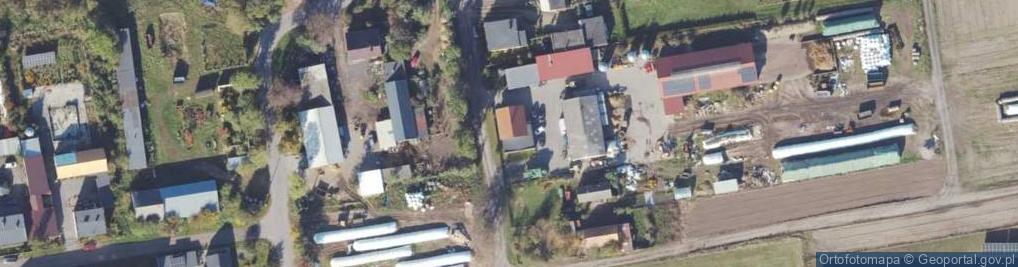 Zdjęcie satelitarne Rozwarzyn ul.