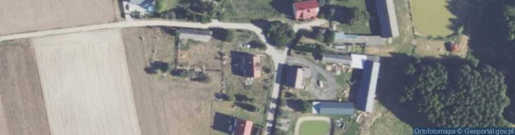 Zdjęcie satelitarne Rozwory ul.