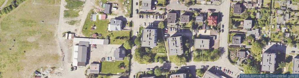 Zdjęcie satelitarne Różana ul.
