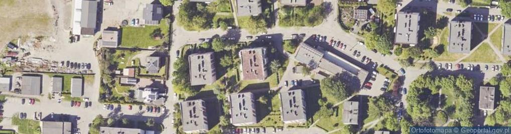 Zdjęcie satelitarne Różana ul.