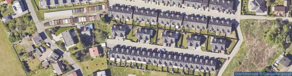 Zdjęcie satelitarne Romantyczna ul.
