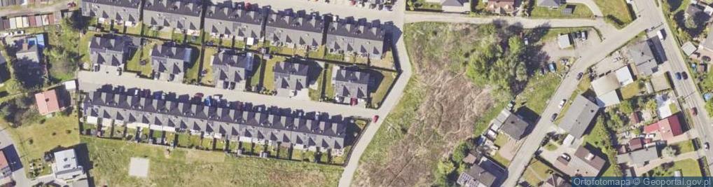 Zdjęcie satelitarne Romantyczna ul.