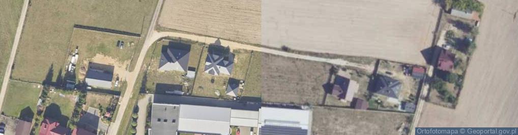 Zdjęcie satelitarne Rolna ul.