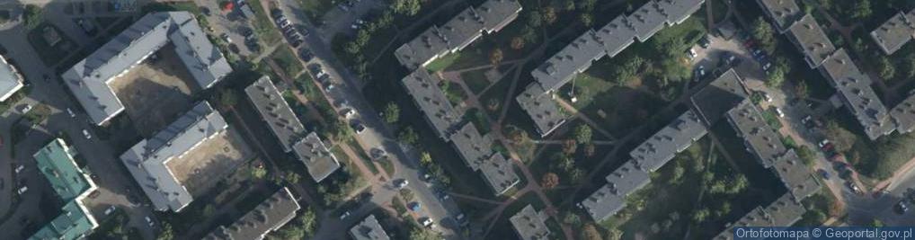 Zdjęcie satelitarne Romanówka ul.