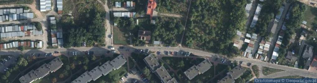 Zdjęcie satelitarne Romanówka ul.