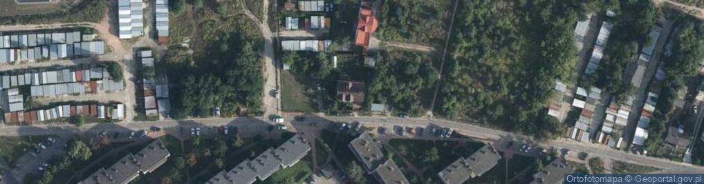 Zdjęcie satelitarne Romanówka ul.