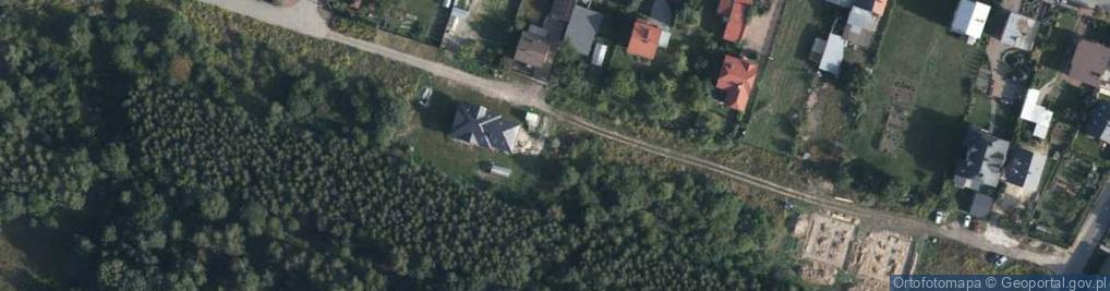 Zdjęcie satelitarne Różana ul.