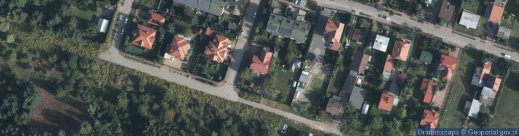 Zdjęcie satelitarne Różana ul.