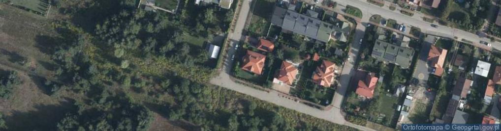 Zdjęcie satelitarne Różana ul.