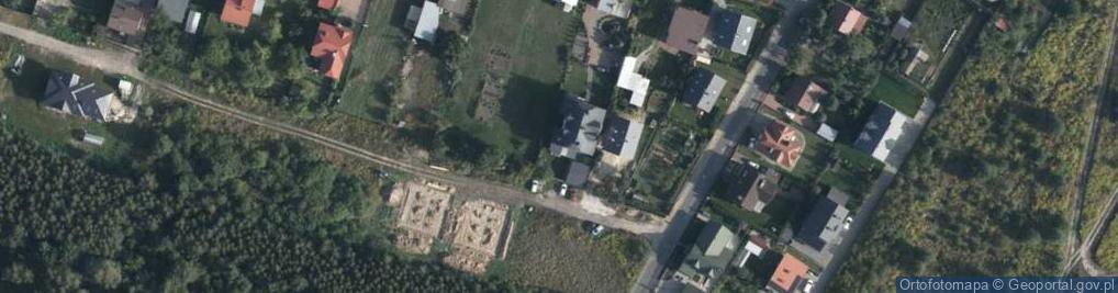 Zdjęcie satelitarne Różana ul.