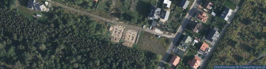 Zdjęcie satelitarne Różana ul.