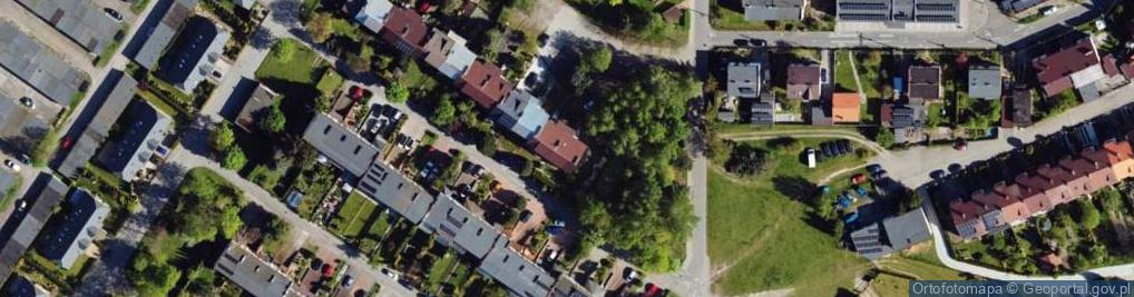 Zdjęcie satelitarne Rodziewiczówny Marii ul.