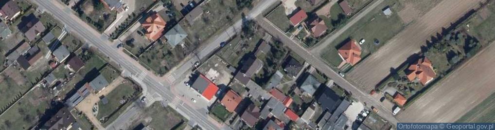 Zdjęcie satelitarne Równa ul.