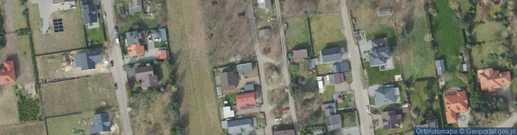 Zdjęcie satelitarne Równoległa ul.
