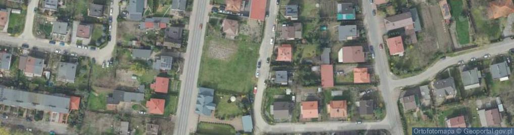 Zdjęcie satelitarne Różana ul.