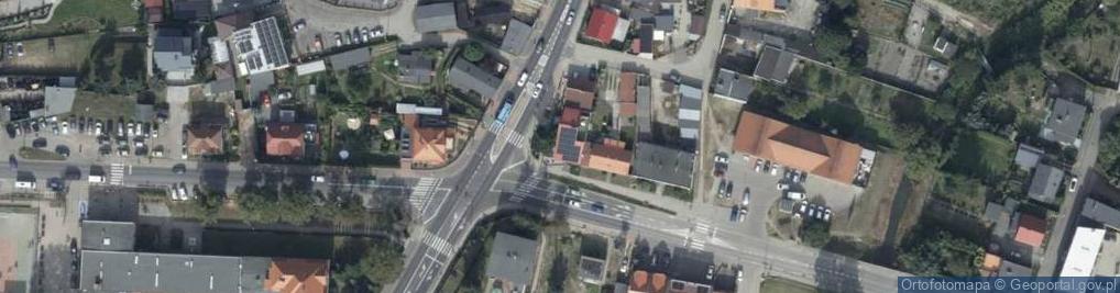 Zdjęcie satelitarne Rościńska ul.