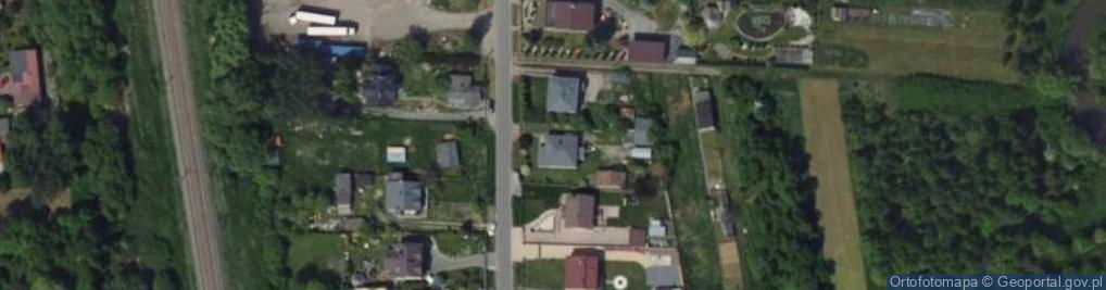 Zdjęcie satelitarne Równoległa ul.