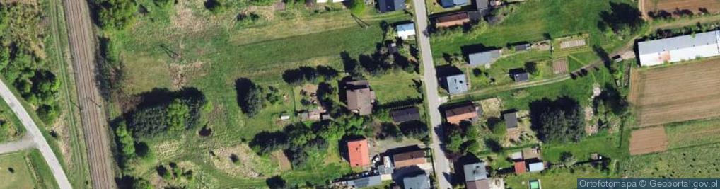 Zdjęcie satelitarne Równoległa ul.