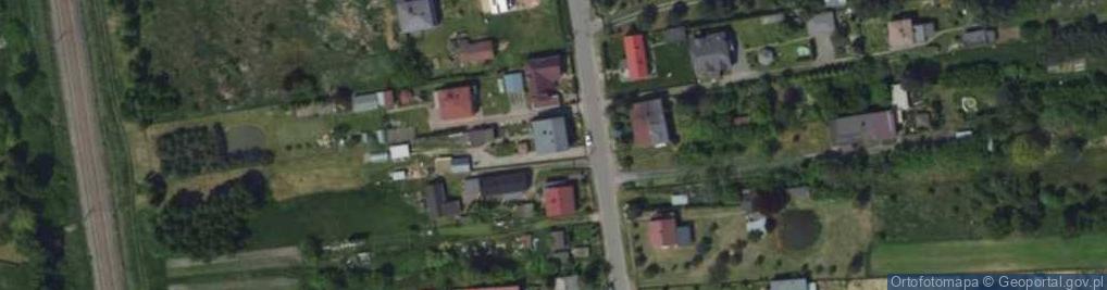 Zdjęcie satelitarne Równoległa ul.
