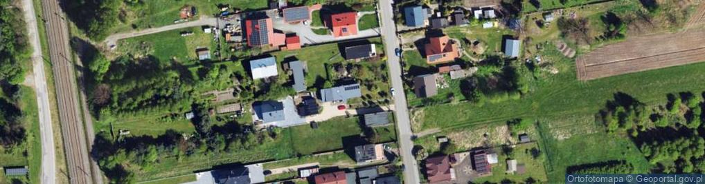 Zdjęcie satelitarne Równoległa ul.