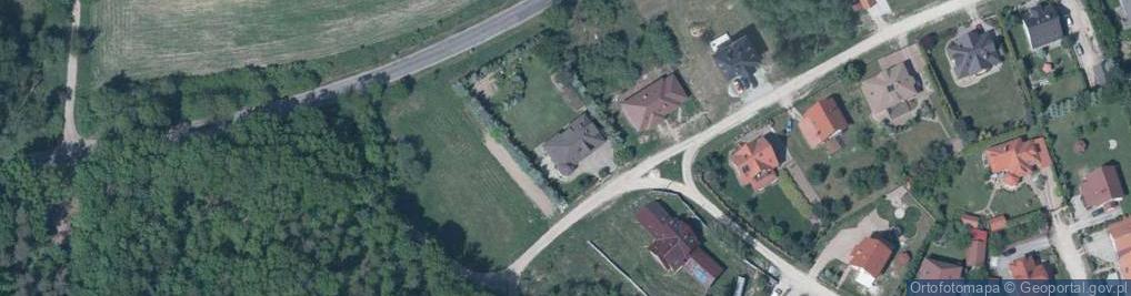 Zdjęcie satelitarne Różana ul.