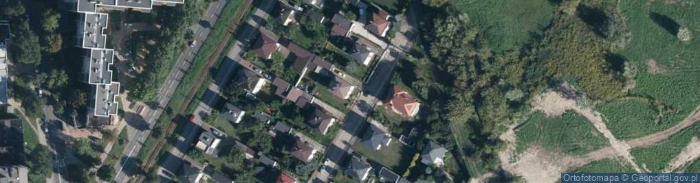 Zdjęcie satelitarne Różana ul.