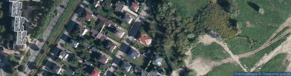 Zdjęcie satelitarne Różana ul.