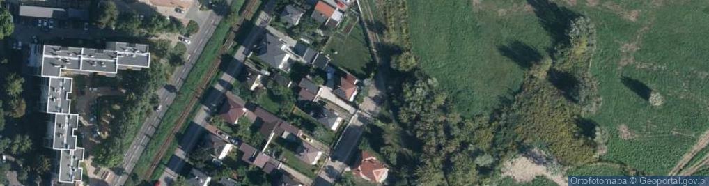 Zdjęcie satelitarne Różana ul.